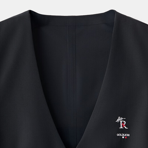 金利来【台球运动系列-罗伯逊同款】2026春夏新马夹男可机洗羊毛马甲 黑色-99 L