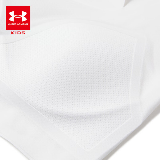 Under Armor girls' underwear, student development period, sports seamless underwear, breathable girls' soft all-in-one bra 261201126A white second level 160