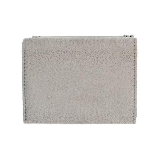 Stella McCartney women's wallet card storage ID storage portable non-slip lining gray polyester material GRAY UNI