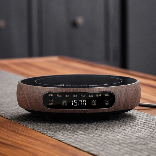 Tuojin imported quality electric ceramic stove from Germany for making tea, small tea boiler, tea stove, boiling water for making tea, induction cooker, health teapot, new product promotion impulse, wood grain color electric ceramic stove 1500W