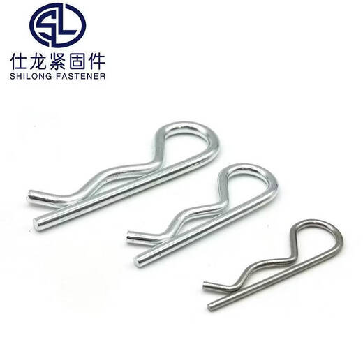 Yusenyi spring steel type open galvanized spring steel 1.6*28 (100 pieces) R type