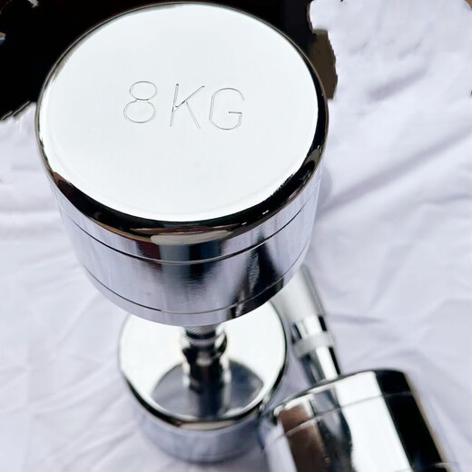 Steel dumbbells for men, home gym dumbbells, women's dumbbells, children's electroplated small dumbbells, fitness equipment, 3KG*2