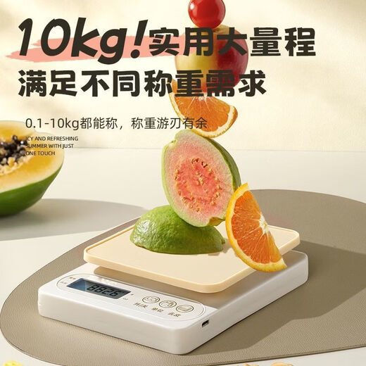 Pupan Kitchen Scale Baking Electronic Scale Grams Home Small 0.1g Food Scale High-Precision Gram Weight Food Small Scale Grams Sea Salt Cheese High Precision Battery 5kg/0.1g g/oz Switch