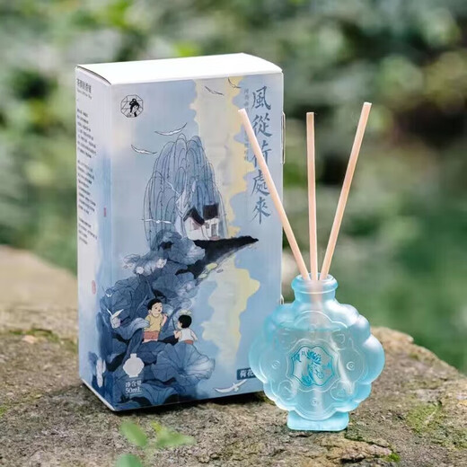 Tea beauty, fire-free fragrance, Jasmine ballad fragrance, the same style, long-lasting freshness to aid sleep, jasmine tuberose, 1 box of wind comes from the lotus, lotus oolong fragrance