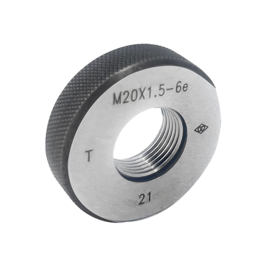 Kelandha measuring thread ring gauge metric thread through-stop tooth gauge coarse tooth fine tooth M3 M4 M5 M6 M8 M8*1 6e M20*26e-T-Z