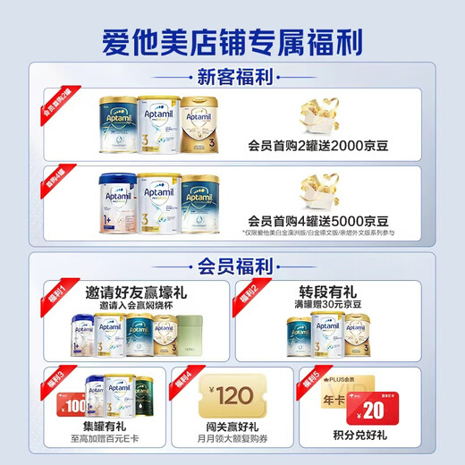 Aptamil Platinum Australian Edition Children's Formula Milk Powder Stage 4 (over 36 months) 900g Australian Platinum