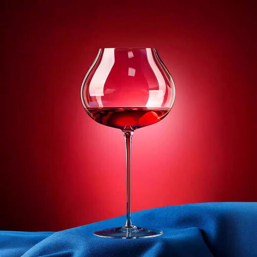 Pupan red wine glass and white wine glass one-piece set crystal glass red stem foreign wine goblet style 6146 red and black stem wine glass 648