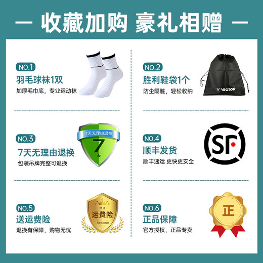 VICTOR's new professional badminton shoes, training and competition sports shoes, comfortable, breathable, non-slip cushioning P8500 second generation wide last P8500TD-AJ pearlescent white light red purple 36