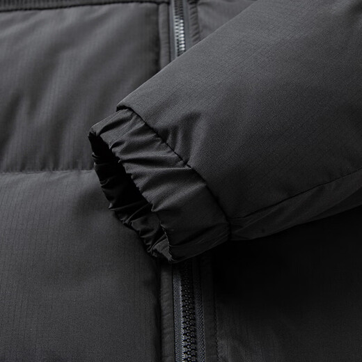 ROMON cold-proof and warm hooded bread jacket for young and middle-aged men in winter new fashion casual versatile down jacket for men 7Y146985 Khaki stand-up collar 3XL (190) Recommended 165-180 Jin Jin equals 0.5 kg