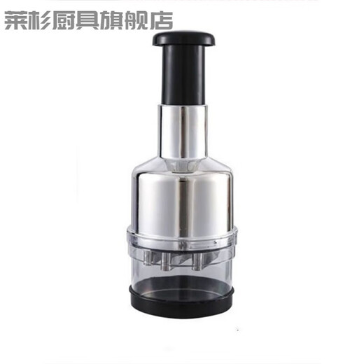 Tuojin Kitchen Stainless Steel Garlic Mixer, Garlic Cutter, Vegetable Cutter, Garlic Pounding Machine, Multi-Function Manual Garlic Press, Small Garlic Masher, Strong 304 Stainless Steel Model-Paipai Knife