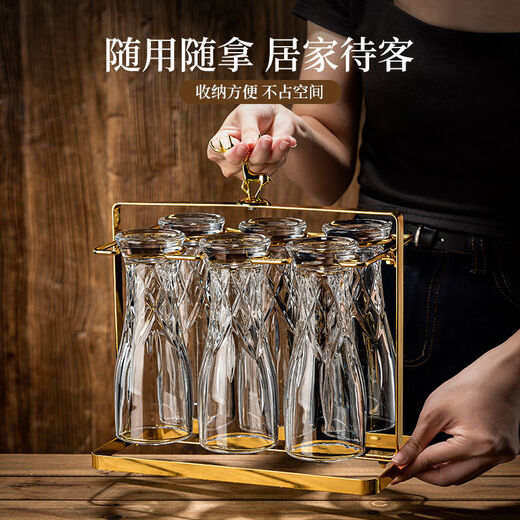 Fantasy Craft Beer Mug Set Drinking Cup Draft Beer Cup Thickened Large Shine Stone 500ml (2 pieces)