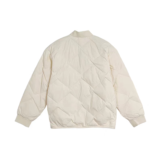 Adidas Children's Wear 25 Winter Warm Stand Collar Duck Down Jacket Sports Casual Jacket for Boys and Girls KC5918 Milky White KC5918 164 Recommended Height 164