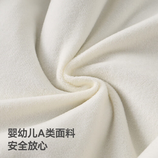 Betis baby jumpsuit suit winter thickened newborn thermal overalls small month-old crawling clothes baby clothes gray 73cm