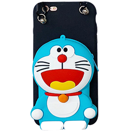 AFAPU Huawei mobile phone case cartoon three-dimensional doll coin wallet integrated crossbody bag personalized women's creative stand cute all-purpose soft shell three-dimensional doll wallet - yellow Pikachu + crossbody lanyard Honor 20 youth version/Huawei Enjoy 10S exclusive