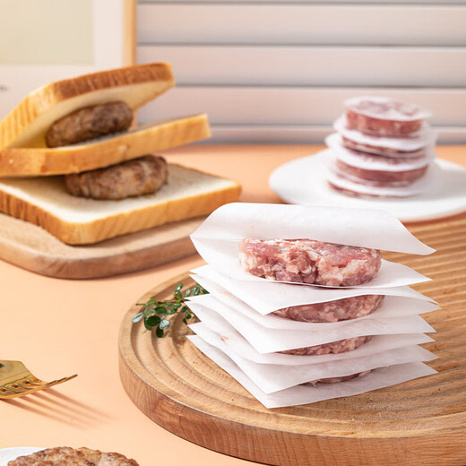 Shantou Lincun meat pie steamer paper steamed buns baking steamed buns oil paper non-stick disposable square food grade household (6*6*100 pieces)