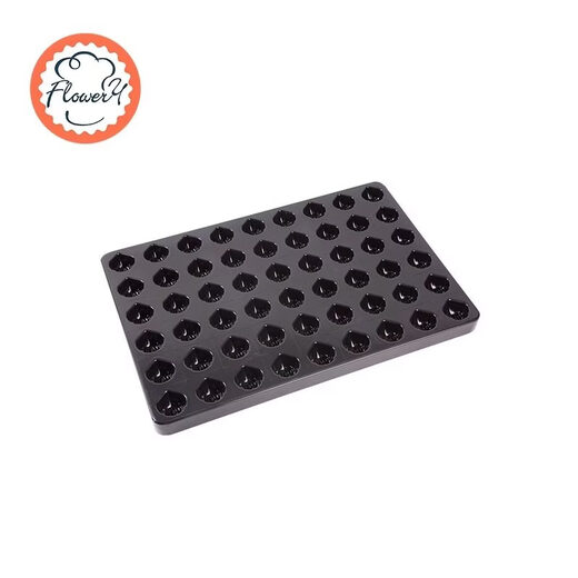 Sanneng internet celebrity butter rice cake mold non-stick chestnut madeleine mold 54-piece baking pan roasted chestnut shell grinding tool 30-piece chestnut mold one nano ceramic non-stick DZA 1 inch