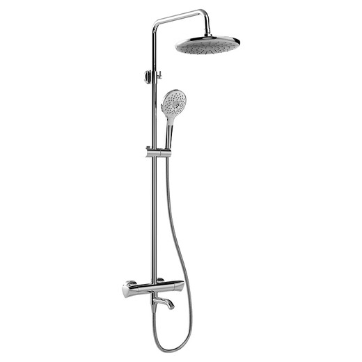 ArROW (ARROW) Bathroom Intelligent Constant Temperature Shower Set Hot and Cold Bathing Full Set Faucet Supercharged Top Spray Shower Set [Silver] Constant Temperature Shower AMG13SH848U2CP