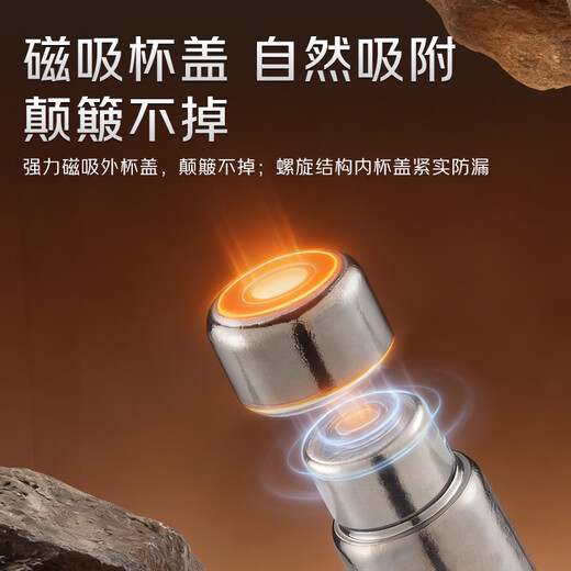 Jingyan Jingdong Limited Xiaotiyang Pure Titanium Insulated Cup Tea Separator Cup High-end Gift Stewed Tea Cup Outdoor