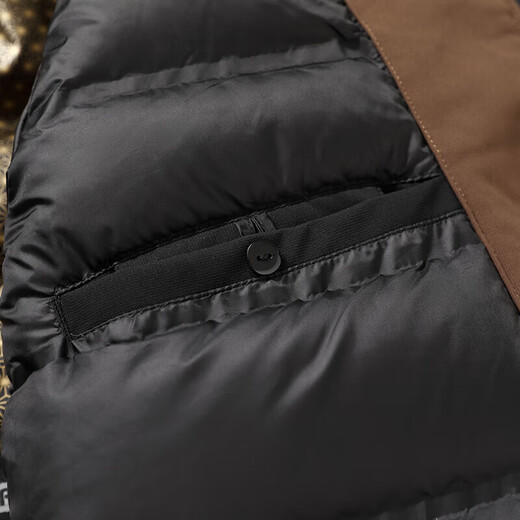 ROMON Graphene Men's Hooded Down Jacket Winter New Outdoor Casual Fashion Versatile Warm Thick Jacket Men Green L 175 (Recommended 120-135 Jin Jin equals 0.5 kg)