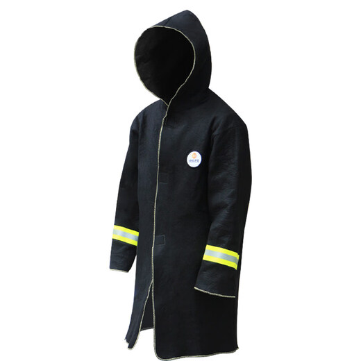 Zhongjia Woan household clothing fire-proof cloak cloak fire blanket fire high-rise escape equipment carbon fiber three-person escape suit-carbon fiber fire-proof clothing free fire mask