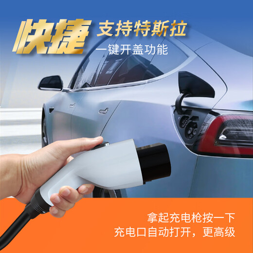 Punode new energy charging pile is suitable for Tesla modely3X, Xiaopeng Volkswagen Zhiji household AC pile, suitable for Xiaomi car SU7 Avita, 380V32A21KW Tianma star (0 meter basic installation)