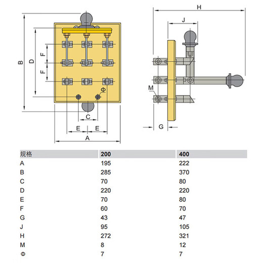 Delixi knife switch HS11-200/48 200A 400A three-phase four-wire double throw reverse switch knife HS11-200/38 glass with protective cover