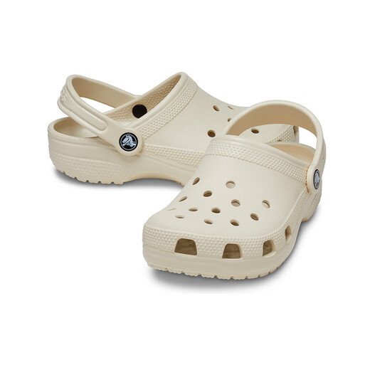 Crocs Classic Crocs Children's Shoes Outdoor Casual Shoes Sandals/206991/206990 Bone White-2Y2 (Including Zhibixing) 31 (190mm)