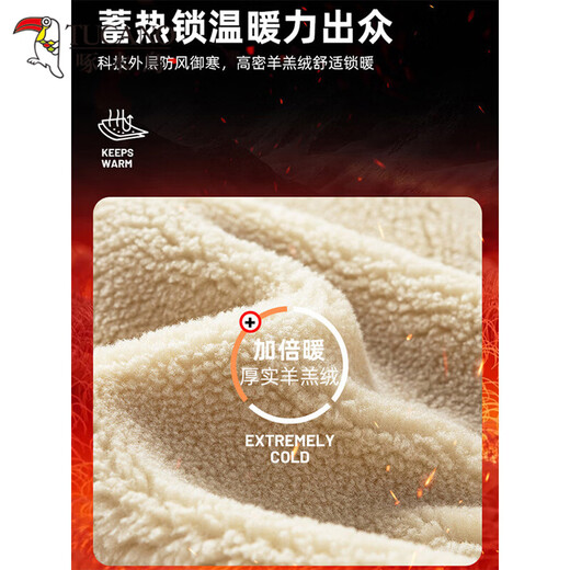 Woodpecker 2026 New Printed Corduroy Jacket Men's Velvet Thickened Lapel Casual Autumn and Winter New Granular Velvet Jacket Army Green XL Recommended 130-140Jin Jin equals 0.5 kg