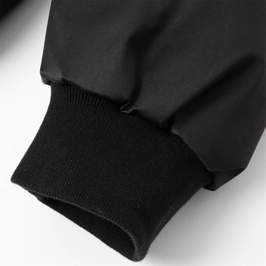 GROUND ZERO shopping mall same style removable knitted hat couple 90 white duck down baseball style down jacket black M