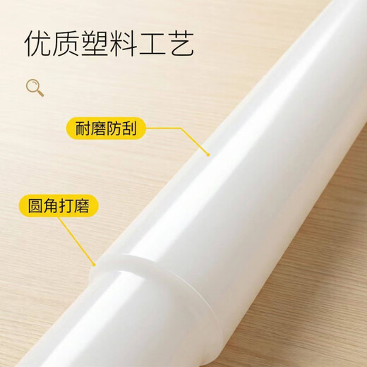 Woxuan odor-free one-piece fish-killing stick, fish-killing hammer, fish-killing stick, fish-beating lemon stick, household fish-killing artifact, solid fish-killing stick No. 1, 3.5 cm X 33 cm