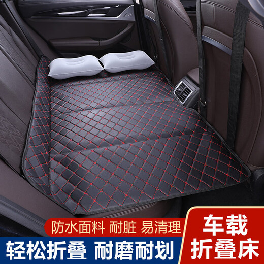 Gongma Wuling's Glorious Light Small Truck Single Row Double Row Car Rear Sleeping Mat Travel Car Mattress Back Seat Sleeping Artifact Brown Mini Version Thickened Car Bed
