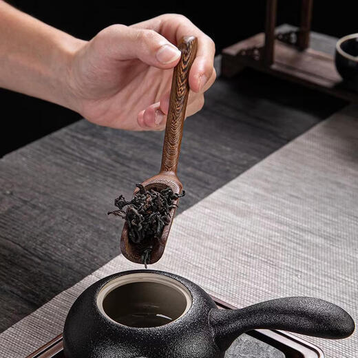 FANCYCHIC tea spoon tea shovel single wooden tea set tea spoon tea taking tool small tea taking set tea spoon (made of bamboo)