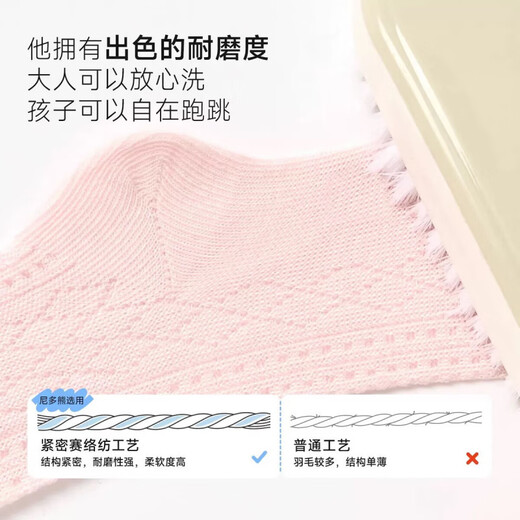 Niduoxiong baby socks spring and summer thin cotton socks type A baby socks boneless breathable mesh socks children's socks S4004 baby girl summer mesh 4 pairs 6-12 months (suitable for feet 9-11cm long)