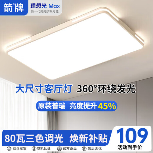 ARROW Large living room lamp, bedroom lamp, ceiling lamp, Nordic dining room lamp, balcony