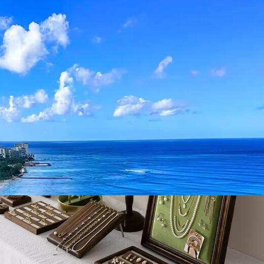 Yusenyi Standing Retro Photo Frame Jewelry Display Rack Wall-mounted Jewelry Necklace Earrings Bracelet Jewelry Counter Stall Display Soft Pack Jewelry Display Frame Medium Size Can Be Wall-Hung Can Stand 1 Floor