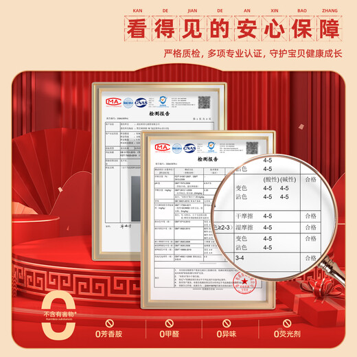 Jeanswest parent-child clothing for a family of four, winter clothing, short-sleeved T-shirts for the year of birth, family portrait, red New Year's greetings clothes, New Year limited short-sleeved 02 100 Recommended weight 25-30 Jin Jin equals 0.5 kg