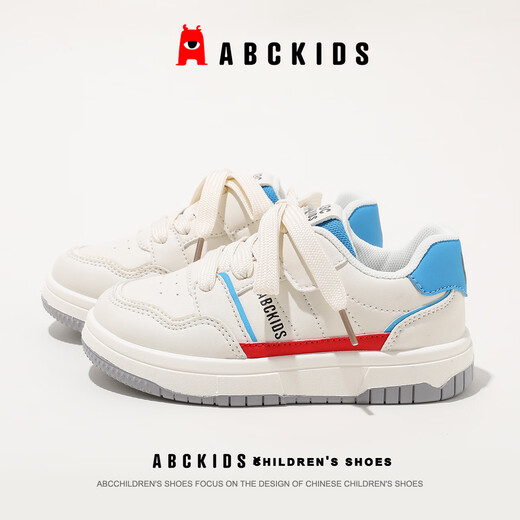 ABC KIDS children's shoes, children's sneakers, casual shoes, sports shoes, running shoes, non-slip, wear-resistant, lightweight, comfortable, shock-absorbing and breathable 2026 new style Mi Lan 27