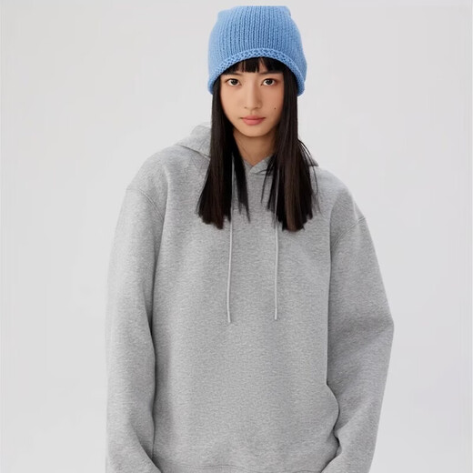 MINISO Spring Sweatshirt Men's Palm Green Youth Round Neck Loose Casual American Simple High-end Men's Large Size Long Sleeve Black (mt Future Imagination Chest Label) S/165 (Strict Quality Control)