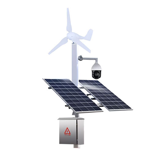 Solar monitoring power supply 4G lithium battery solar panel outdoor engineering photovoltaic power generation 12v24v 120W60AH power supply set