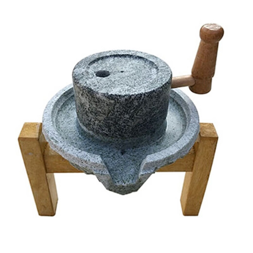Tuojin small stone mill household millstone old stone mill bluestone millstone household millstone handmade stone mill household soy milk machine household ornamental stone mill (ornament)