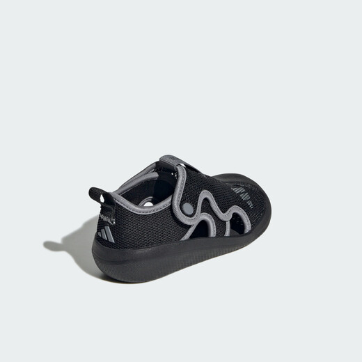 Adidas baby pontoon ALTAVENTURE 3 casual toe-toe sandals Adidas light sports black/light gray 20