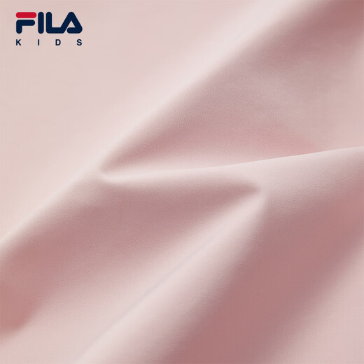 FILA children's clothing jacket 2026 spring new style girls' outdoor sports hooded top for middle and large children red pink-PK 130