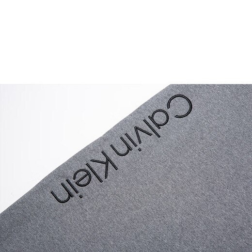 Calvin KleinCK men's men's sweatpants simple embroidered leg knitted sweatpants gray S