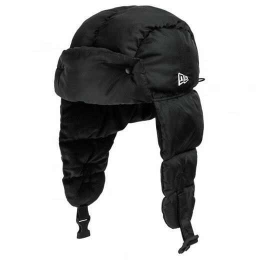 NEW ERA Brand Logo Polyamide Lei Feng Hat Unisex Couple Black Asian Version M