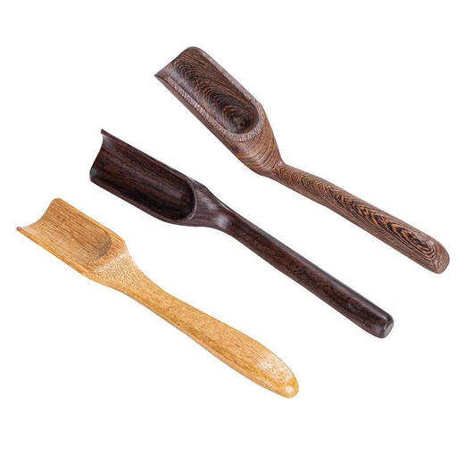 FANCYCHIC tea spoon tea shovel single wooden tea set tea spoon tea taking tool small tea taking set tea spoon (made of bamboo)