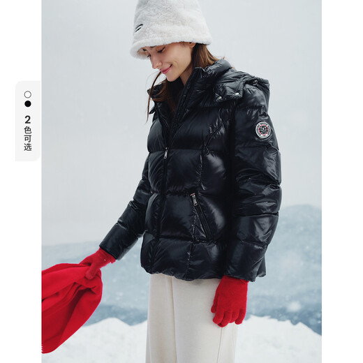 Navigare Italian small sailing women's three-proof thick down jacket detachable hooded cold weather jacket 2341604506