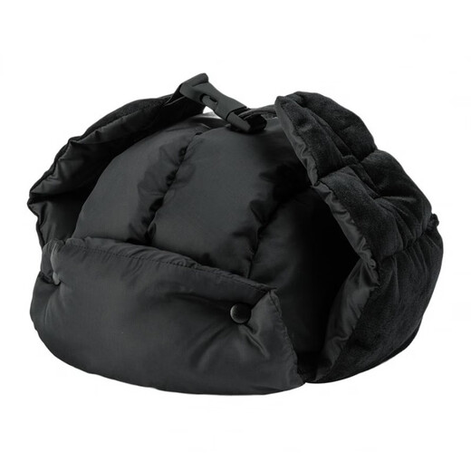 NEW ERA Brand Logo Polyamide Lei Feng Hat Unisex Couple Black Asian Version M