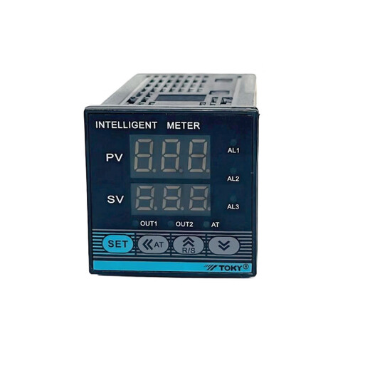 TOKY Dongqi Thermostat AI208-4/6-SB10-R 7-RB10-T Intelligent Temperature Controller K Type PT100 Light Gray_Relay Output+K Type