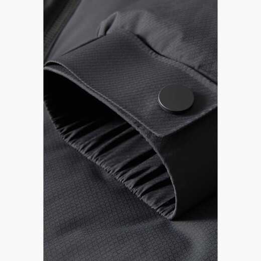 HECHTER stand collar short down jacket men's business casual white duck down jacket high-end black M