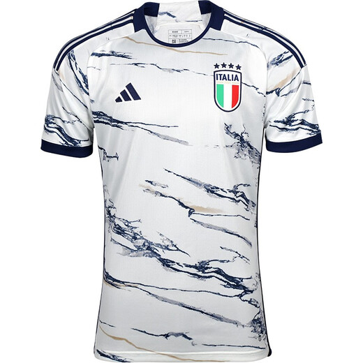 adidas Little Little Little Zi: ADIDAS/Adidas 2023 Italian team away fan version adult jersey men's HS9896 HS9896 S